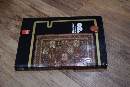 Vintage 1980 BESMER Carpet Rug Catalogue HB reference source book RARE — image 2