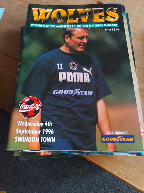 25 X 1996/1997 WOLVES PROGRAMMES WOLVERHAMPTON WANDERERS league & Cup Homes  — image 6