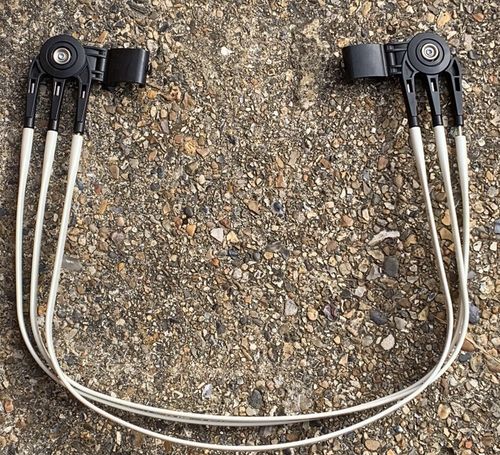 Bugaboo Donkey \ Buffalo Complete Hood Frame rods Clamps Extendable — image 1