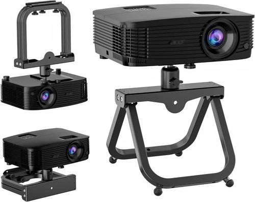 Projector Stand Mount 360° Adjustable Ceiling Wall Bracket Universal 1/4" Screw — image 1