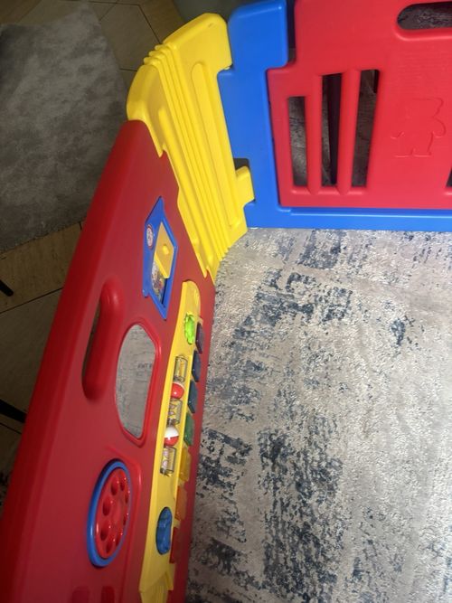 Foldable Baby Play Pen Panels Plastic, Indoor/Outdoor — image 3