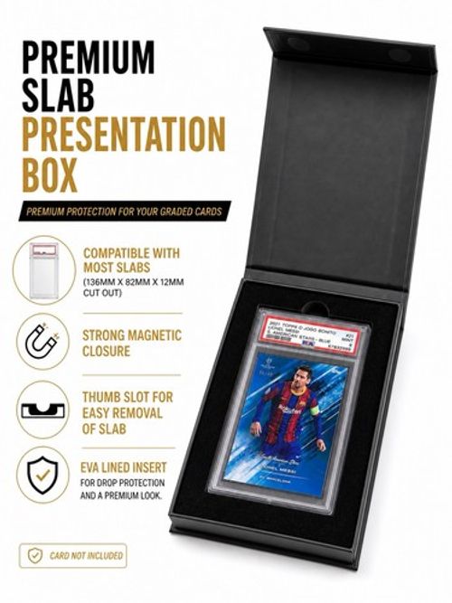 Premium Graded Card Slab Storage Presentation Box – PSA BGS ACE CGC Compatible