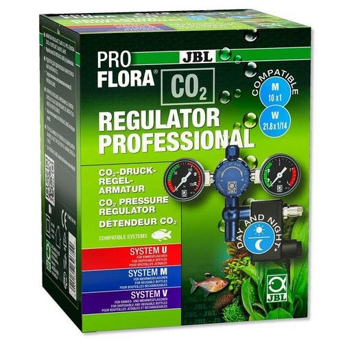 JBL Aquarium Fish Tank ProFlora CO2 Regulator Professional
