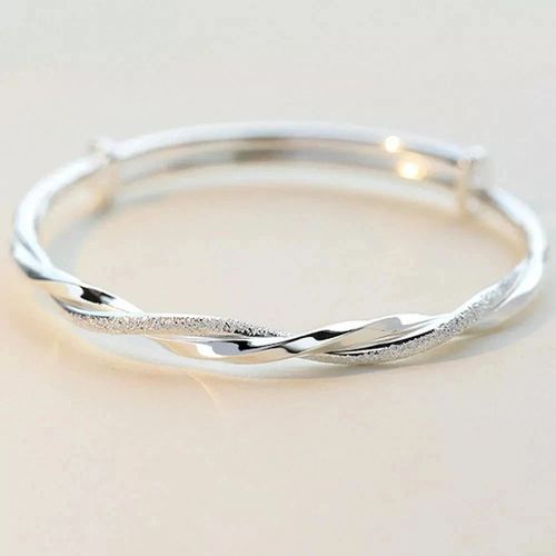 Women 925 Sterling Silver Bracelet Bangle Ladies Jewelry Christmas Gift For-Her* — image 1
