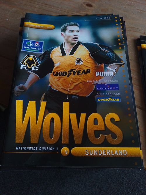 25 X 1997/1998 WOLVES PROGRAMMES WOLVERHAMPTON WANDERERS league & Cup Homes  — image 3
