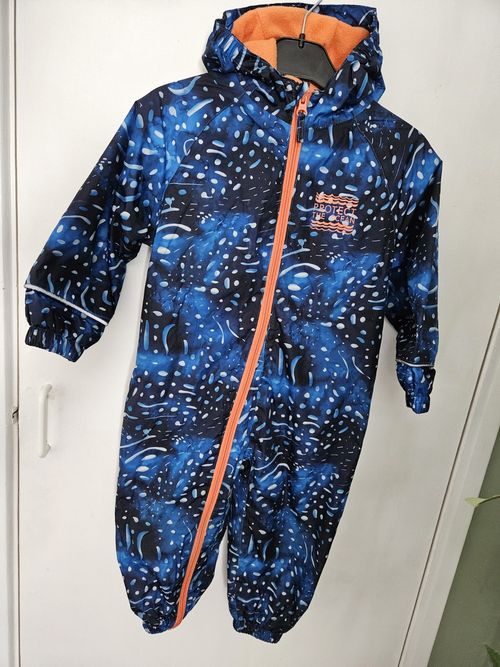 Mountain Warehouse Toddler Boy's Puddle Suit All In One Rain Suit Age 2-3 Yrs UK — image 1