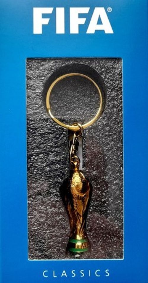 FIFA World Cup 3D trophy keyring (Official Licensed Product) 4 cm NEW original — image 1