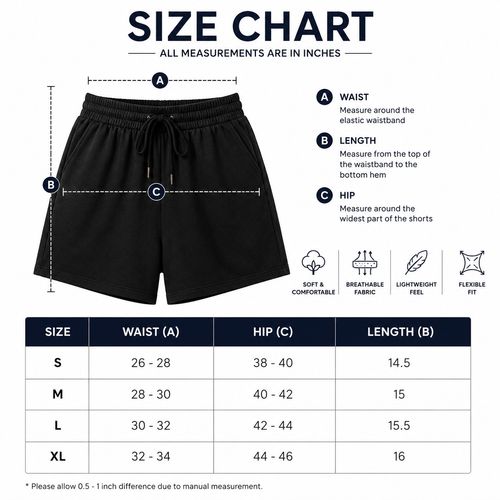 3 Pack Womens Cotton Elastic Waist Shorts Ladies Summer Casual Beach Hot Pants — image 2