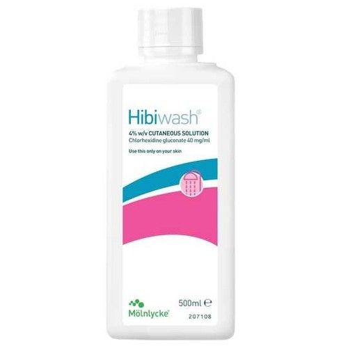Hibiwash Antimicrobial Skin Wash (Previously Known as Hibiscrub)
