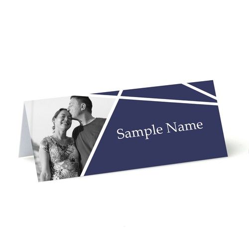 Place Cards personalised with your own image, Table Name Cards for Weddings