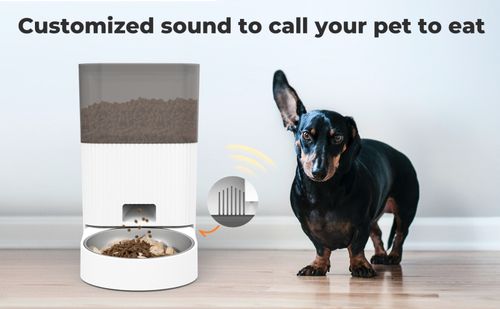 Automatic Dog Feeder Cat feeder with Timer, APP Control,Wifi, 4L capacity — image 5