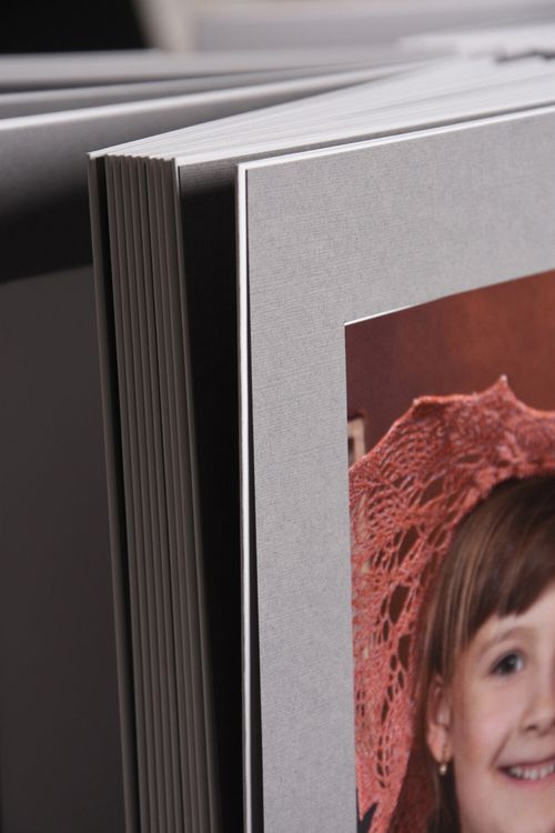 Portrait Portfolio/Leporello/Picture Folder - 50 Photos - 13x18 Leinen-Grau - — image 6