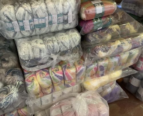 Knitting & Crochet Wool/Yarn Bundle - Total 5kg Random Selection Mixed Job Lot — image 2