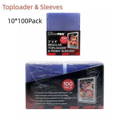5/25/100/200ct Ultra PRO 3x4 TopLoader / 35pt Magnetic One Touch Card Holder TCG