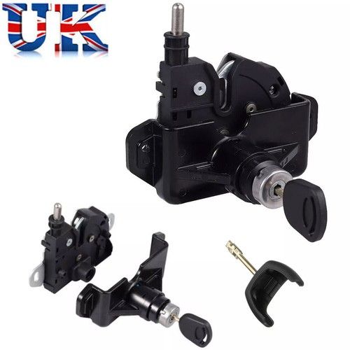 Bonnet Hood Lock Latch Catch Sets And Key Fit For Ford Transit MK6 2000-06 UK