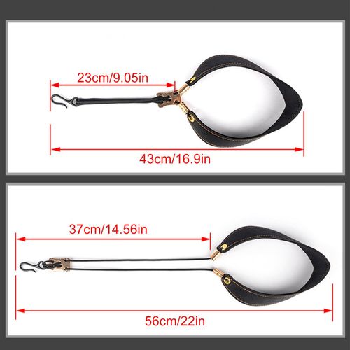 Clarinet Neck Strap Adjustable Ergonomic Pad Support Alto Saxophone Neck — image 2