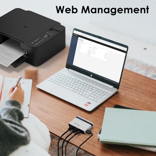 Wireless USB Print Server 10/100Mbps LAN Support Wired/Wireless/Standalone Modes — image 7