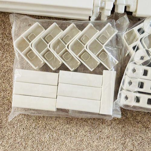 Clear Acrylic Dog Playpen Indoor Pet Pen Puppy Pen Dog Fence Safe — image 11