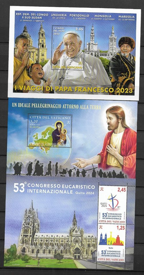 (FY24) Vatican 2024 Full Yearset MNH *** Free postage *** — image 3