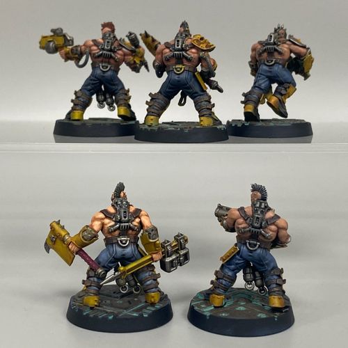 GOLIATH NECROMUNDA GANG WARHAMMER 40K 40,000 GANGERS UNDERHIVE GAMES WORKSHOP — image 5