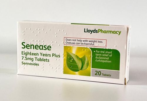 Senease Laxative 7.5mg - Relieve Occasional Constipation - 120 Tablets - — image 2