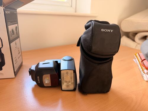 Sony HVL-F43M External Flash Speedlight – Boxed + Case – Excellent Condition — image 4