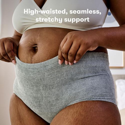 Frida Mom Postpartum Disposable Knickers | Microfibre High Waist C-Section...  — image 2