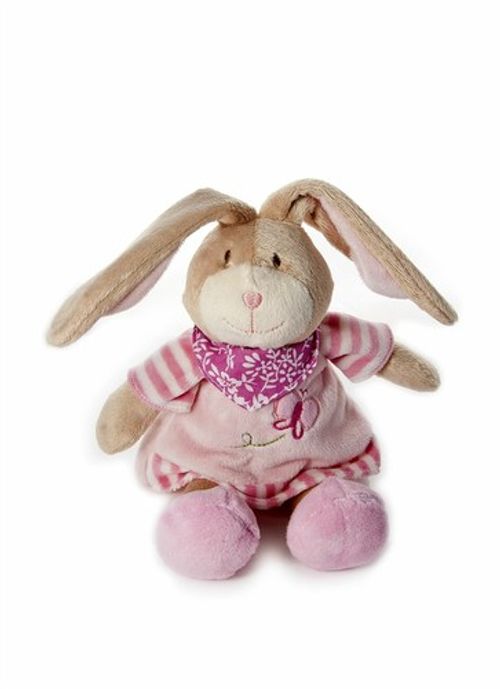 Mousehouse Little Pink Bunny Rabbit Baby Soft Toy for Newborn Baby Girl