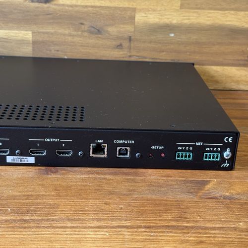 Crestron QuickSwitch HD 8x2 HDMI Switcher Black Unit Only Used — image 8