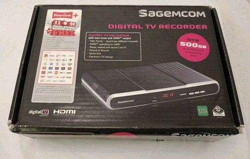 Sagemcon DTR 67500T ECO Digital Video Recorder with Remote 