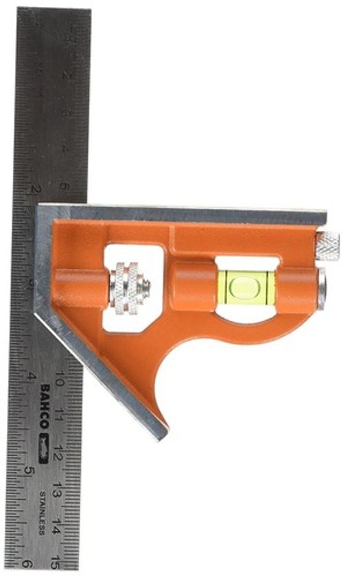 Bahco Combination Set Square Stainless Ruler Choose 150mm, 300mm, 400mm