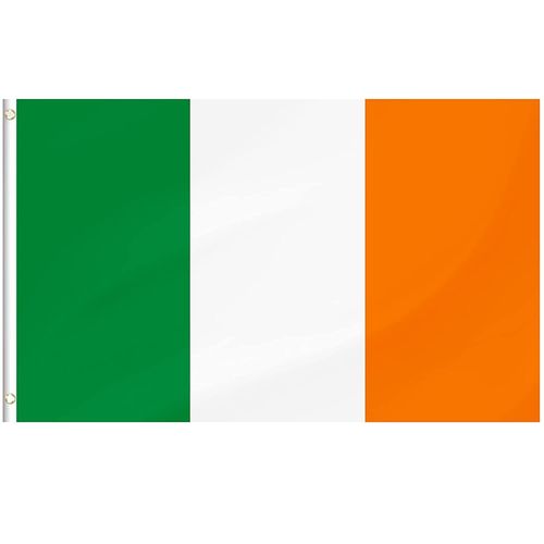 Large Irish Flag Ireland Republic Dublin St Patrick Day Football Rugby Fan 5x3ft — image 9