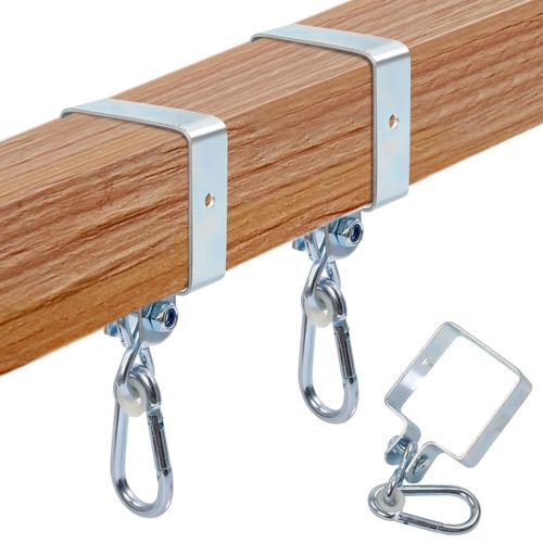 Swing Hook Hangers Safety Hooks swings sets climbing frames Tree house 2pcs UK — image 6