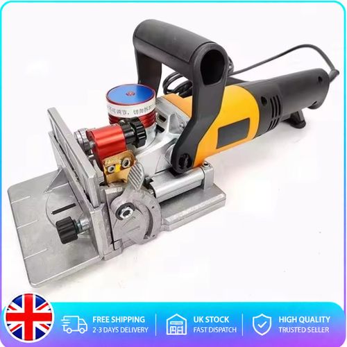 UK Portable Lamino Woodworking Slotting Machine 2-in-1 Invisible Connector 220V — image 1
