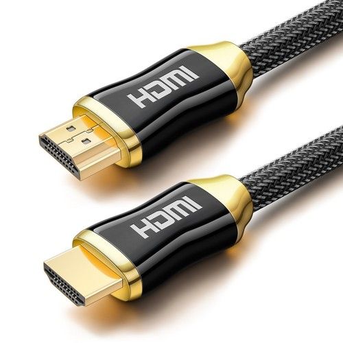 4K HDMI CABLE 2.0 HIGH SPEED PREMIUM GOLD PLATED BRAIDED LEAD 2160P 3D HDTV UHD