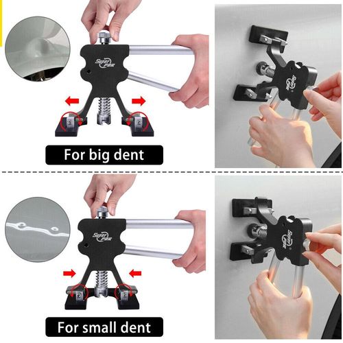 PDR Tool Car Paintless Kit Dent Puller Lifter Repair Removal Hail Glue Gun Tabs — image 6