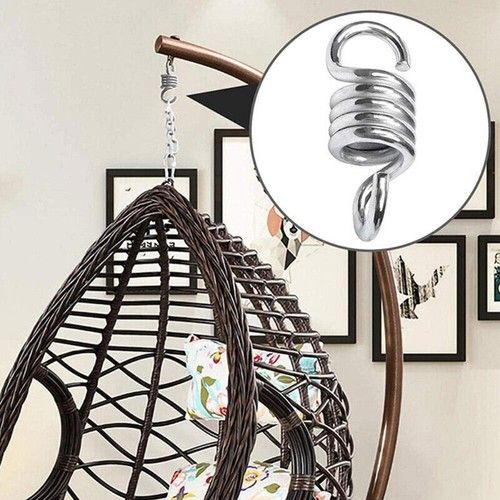 Garden Swing Springs Strong Spring Hook for Hanging Egg Chair Gym Hammock