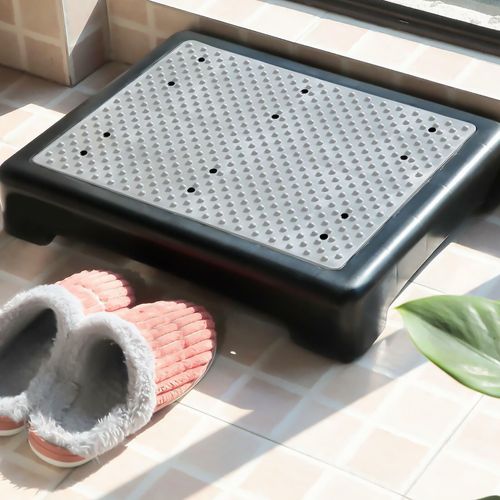 2x Anti-Slip Door Half Step Elderly Support Stool Disability Outdoor Mobility — image 2
