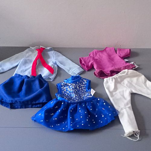 Chad Valley Designafriend dolls clothes Dress Skirt Trousers Blouse T-shirt  — image 1
