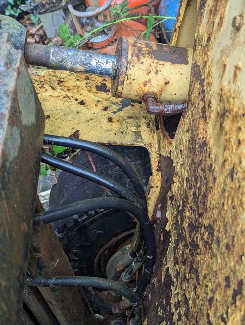 Hyster h 2.5 xl 1991 c177 Diesel Forklift Spares Or Repairs  Good Engine — image 10