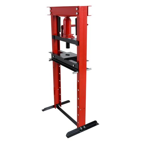 12 Ton Workshop Press Machine Hydraulic Bench + 23pc Wheel Drive Bearing Puller — image 12