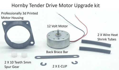 HORNBY MULTI CLASS TENDER DRIVE TRAIN LOCO RINGFIELD MOTOR UPGRADE KIT RAILWAY