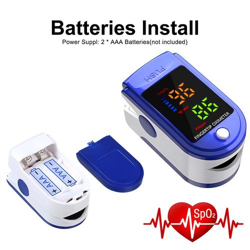 Heart Rate Monitor Oximeter Blood Oxygen SpO2 Finger Pulse Saturation Meter UK — image 6