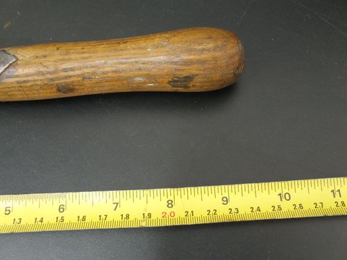 VINTAGE GARDENERS STRAPPED CLAW HAMMER.No3. — image 9