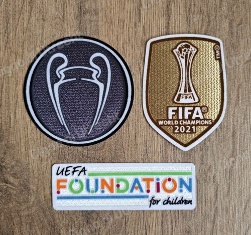 Chelsea 2021 Champions League Winner Club World Cup Champions Patch Badge  — image 1