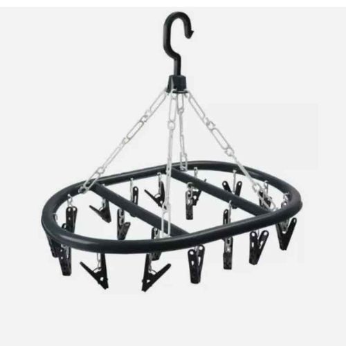 Peg Dryer 20 Clip Sock Airer Laundry Clothes Underwear Washing Hanger Drying — image 9