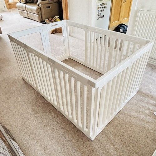 Clear Acrylic Dog Playpen Indoor Pet Pen Puppy Pen Dog Fence Safe