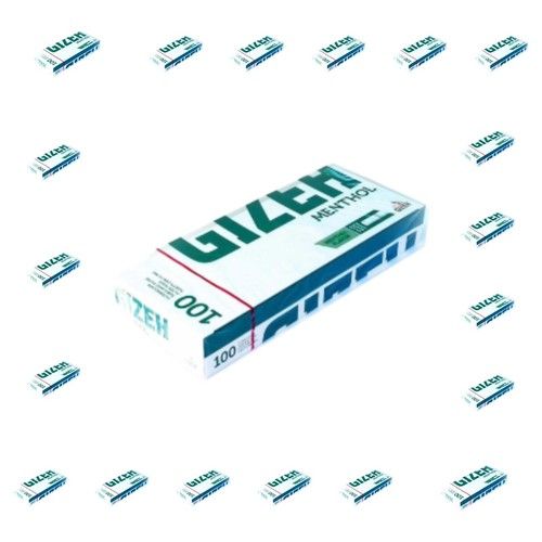 Gizeh Menthol Filter Tubes (100 in a Box) Make Your Own Cigarette Concept UK