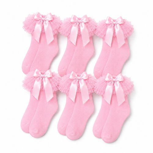 Pack Of 3,6 Girls Tutu Lace Frilly Ankle Socks Ruffle Party School Dress Socks — image 1