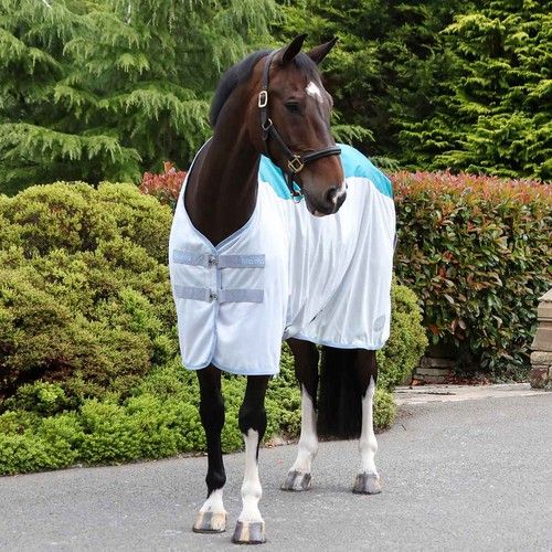 Ventomasta Waterproof Fly Rug Standard Neck Petrol Blue